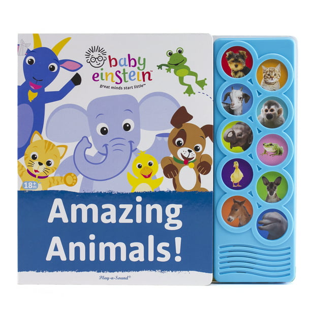 Play-a-Sound: Baby Einstein: Amazing Animals! (Board Book) 