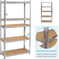 thumbnail image 2 of Anaquel Organizador Estante Metalico 5 Niveles Stay Elit Uso Rudo Minimalista, 2 of 3