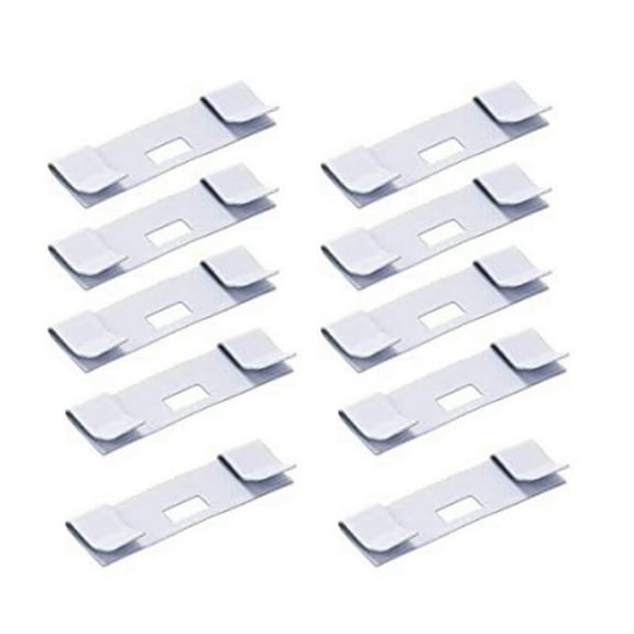 MANNYA 10Pack Vertical Blind Slats Hanger Chain Curtain Repair Clips Slats Replacement