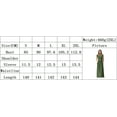 thumbnail image 4 of U.Vomade Femmes Manches Courtes Col Rond Poche Décontractée Longue Dress, 4 of 4