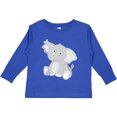 thumbnail image 3 of Inktastic Elephant Boys or Girls Long Sleeve Toddler T-Shirt, 3 of 5
