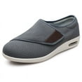 thumbnail image 4 of Plus Size Wide Walking Casual Shoes for Elderly  ,  Magic Tape Adjustable Shoes, 4 of 6