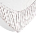 thumbnail image 5 of Lush Decor Baby Pixie Fox Geo Organic Cotton Fitted Crib Sheet Pink 2Pk 28x52x9, 5 of 8