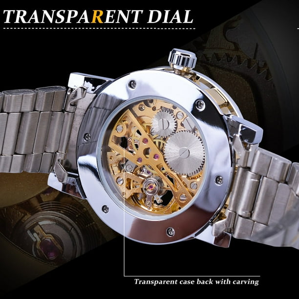 Harley square skeleton watch hot sale