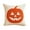 Orange, variant on Halloween Pillow Cover, Polyester Jack O Lantern Pattern Pillowcase, 17.72×17.72 in