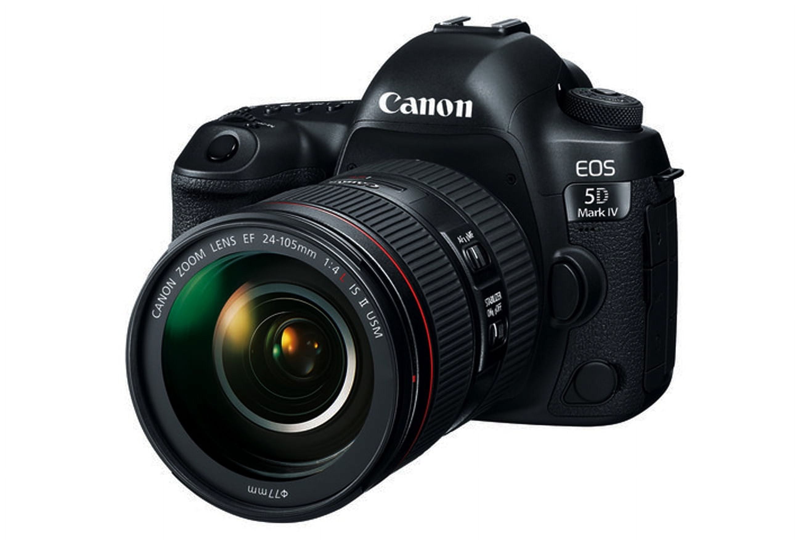 Canon EOS 5D Mark IV Full Frame DSLR Camera with 24-105mm F