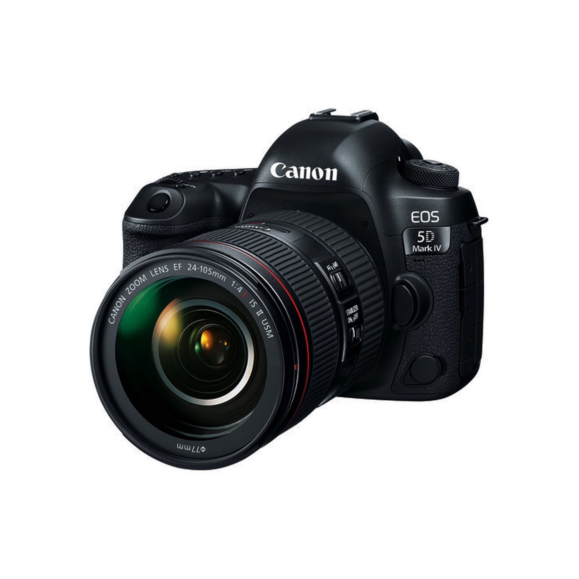 Canon EOS 5D Mark IV Full Frame Digital SLR Camera with EF 24-105mm F/4L IS II USM Lens Kit (International Model) (No Warranty)