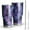 Blue Purple Tie, variant on 30oz Blue Burst Pattern Tumblers Stainless Steel Tumbler with Lid and Straw,Vacuum Insulated Double Wall Travel Tumbler Cups Mug with Cleaning Brush for Coffee,Tea