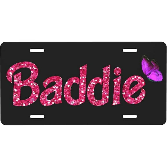 Front License Plate Funny Vanity Plates Aluminum Metal Decorative Car Tag Silly Goose on The Loose Novelty License Plate Cover for Men Women 6 * 12 in (4 Holes)