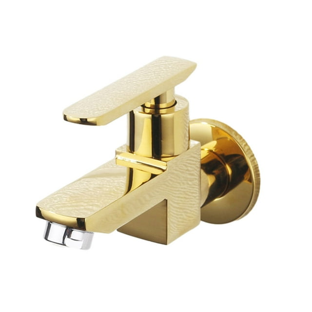 Guardoinrt Wide Applicability Faucet Corrosion-resistant For Lasting Performance Water-saving Bathroom Tap Bright Gold