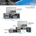 thumbnail image 4 of Techni Mobili Expandable TV Stand Storage Cabinet & Entertainment Center, 4 of 5
