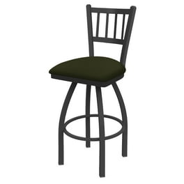 Holland Bar Stool Catalina 36" Swivel Bar Stool - Pewter Finish With Graph Alpine Fabric Seat