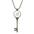 thumbnail image 1 of La ONUMA Japaness nombre de ciudad sol rojo bandera Llavero Collar Colgante Bandeja Cadena Embellecida Unbranded M, 1 of 3