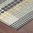 thumbnail image 3 of Addison Rugs Chantille Indoor/Outdoor Transitional Geometric Black Machine Washable Rectangle Rug, 8' x 10', 3 of 8