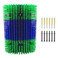 thumbnail image 3 of Cepillo para rascar ganado, herramienta de limpieza, cepillo de completo para caballos, cerdos, ganado vacuno Verde y azul, 3 of 8