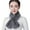 Frost black, variant on Rex Rabbit Faux Furs Scarf Women Soft Thick Plush Neck Scarf Party Shoulder Wrap