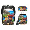 thumbnail image 1 of Roblox Travel Backpack School Backpack 3D Printing Roblox Backpack Cartoon Backpack Boy Girl Travel BagXICEN, 1 of 3