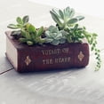 thumbnail image 2 of Planter Plant Pot For Indoor Outdoor s Flower Vintage Book, 2 of 8