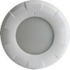 Lumitec 101077 Aurora White LED 10-30V 290mA @ 12V Amp 4" Dia. Dimmable Dome Light with White Housing
