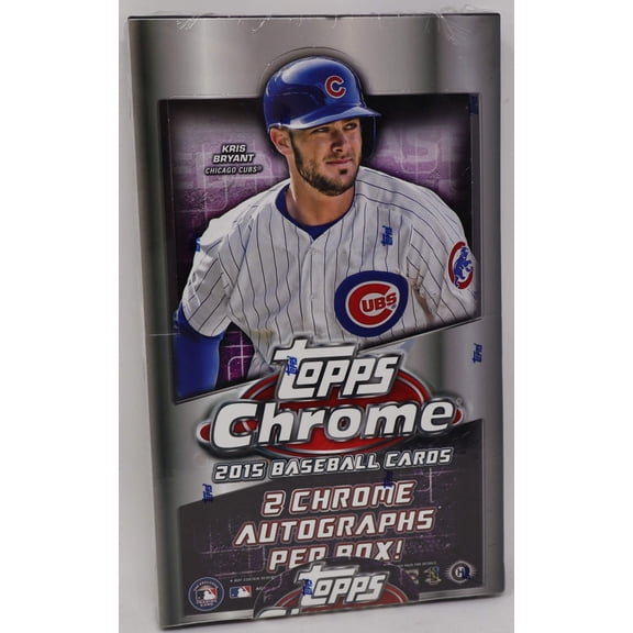 2015 Topps Chrome Baseball Box (Hobby) (24/4)