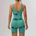 thumbnail image 3 of Trajes de Mujer Casual, Verano Impreso Cremallera Correa de Camisola Traje Corto Hecho de 90% Poliéster 10% Spandex, Trajes Cortos para Mujeres, 3 of 6