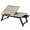 White, variant on Laptop Desk For Bed Or Sofa With Adjustable Tilting Top, Breakfast Serving Tray With Height Adjustable Folding Legs, Fits Screen Size Up To 15.6 Inches, Floor Desk