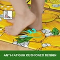 thumbnail image 4 of Kitchen Rugs Sets of 2 Lemon Kitchen Mats for Floor Plaid Kitchen Rugs Non Slip Washable, Anti Fatigue Mats for Kitchen Floor, Yellow Standing Floor Mats for Home/Office, 18''''x30''''+18''''x48'''', 4 of 5