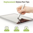 thumbnail image 3 of Uxcell 10pcs Puntas de Malla de Fibra de Reemplazo para Bolígrafos Stylus de 5mm Adecuadas para Pantallas Táctiles Capacitivas, 3 of 6