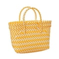 thumbnail image 3 of Cesta de la compra tejida con asa, bolsa de playa de mano hecha a mano para compras de mujer, 3 of 9
