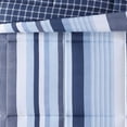 thumbnail image 2 of My World Mason Stripe 4 Piece Full Comforter Set, 2 of 2