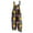 Purple, variant on DDAPJ pyju Mardi Gras Outfit for Women Novelty Graphic Printed Wide Leg Jumpsuit Overalls Dressy Casual Adjustable Strappy Rompers Clearance Sale Multicolor L