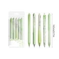 thumbnail image 2 of BiFandian 5-Pack Retractable Gel Pens, 0.5mm Fine Point Tip Pen Set, Smooth Black Ink Writing, 2 of 6