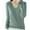 #Mint Green, variant on WXLWZYWL Womens Solid Color Knitted Sweater Long Sleeved V-Neck Fashionable Blouses