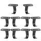 thumbnail image 1 of 10 ganchos para colgar puertas, ganchos de techo, ganchos para colgar sobre la puerta, ganchos de tornillo para colgar gabinetes, ganchos debajo del mostrador, perchero sobre la puerta, 1 of 7