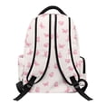 thumbnail image 2 of FKELYI 17 Inch Schoolbag for Kids Girls Backpacks with Multi-Pockets Corgi Dog Pink Butterfly Print School Bookbag Casual Daypack Travel Knapsack for Hiking Camping, 2 of 7