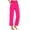 Pink2, variant on Maean Wide Leg Lounge Pants for Women Summer Casual Elastic High Waisted Comfy Long Work Trousers with Pockets