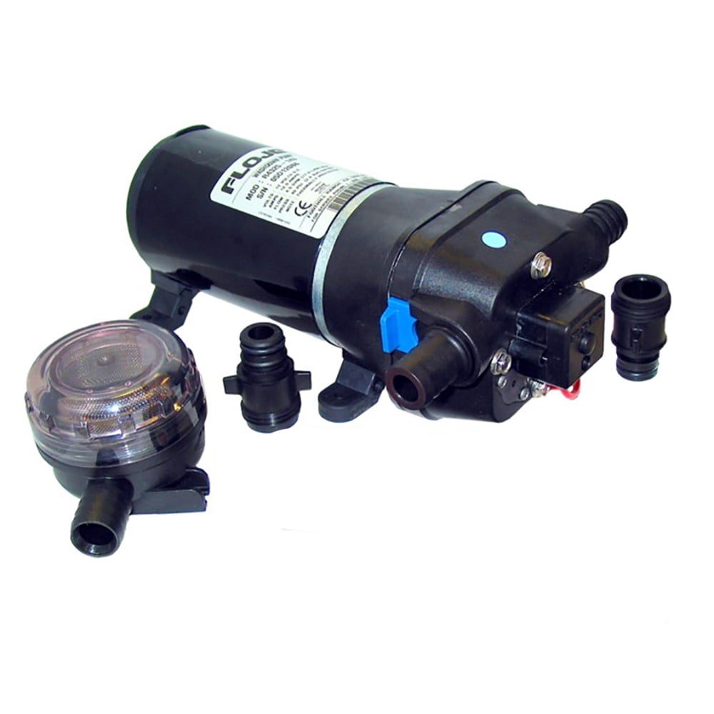 Flojet 04325343A 24v, 40psi Heavy Duty Water Pressure Pump 4.3 Gpm