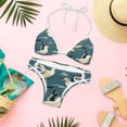 thumbnail image 6 of Seagull Detachable Sponge Adjustable Strap Bikini Set Two-Pack Beachwear Scene Swimsuit, 6 of 6