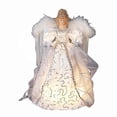 thumbnail image 2 of Decoración para árbol de Navidad, diseño de Kurt Adler Angel, 14 pulgadas, color blanco/plateado, 2 of 9
