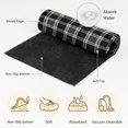 thumbnail image 6 of Round Area Rugs 5Ft, Black Checkered Non-Slip Washable Circle Rugs Carpet, Modern Farmhouse Black Buffalo Plaid Indoor Outdoor Rug Floor Mats Throw Runner for Bedroom Living Room Bathroom, 6 of 8