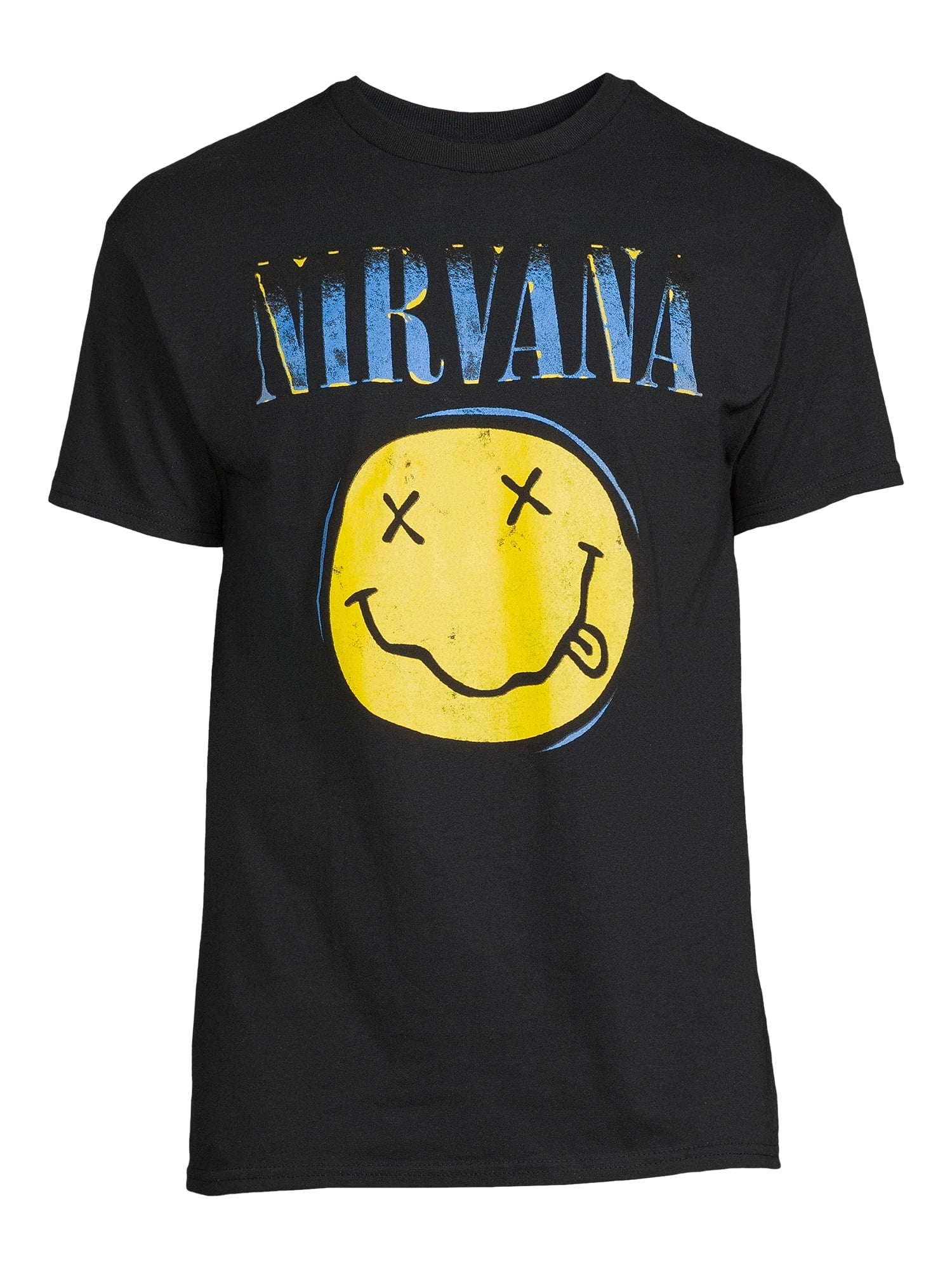 Nirvana Short Sleeve Graphic Crew Neck Relaxed Fit T-Shirt