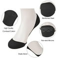 Womens No Show Socks Flats Heels Non Slip Cotton Ultra Low Liner Socks