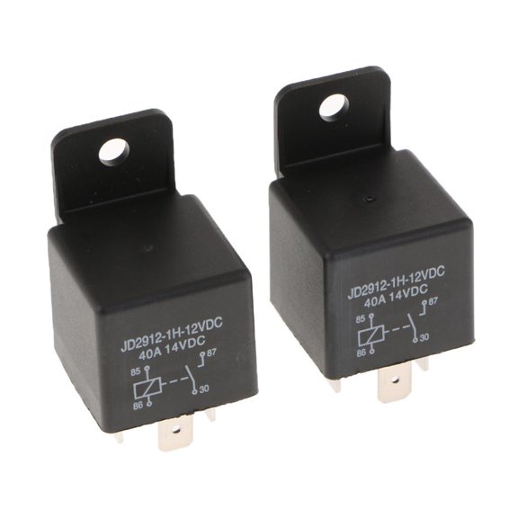 40A 12V 4 Pin Car Relay Auto Conditioning Relays Socket
