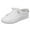 White, variant on Sopiago Cute Shoes Women's Athleisure Slip-On Toggle Sneakers White,42