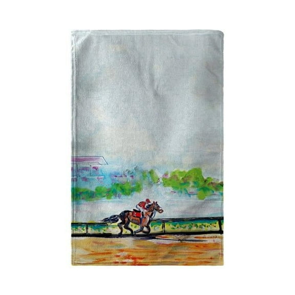 Betsy Drake BT313 30 x 50 in. Inside Track Beach Towel