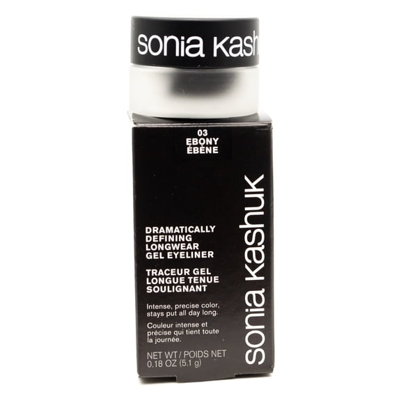 Sonia Kashuk DRAMATICALLY DEFINING Longwear Gel Eyeliner, 02 Ebony   .18oz