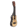 thumbnail image 3 of Modelo de guitarra en miniatura 1:12, superficie pintada de abedul, adorno de guitarra en miniatura decorativo realista para casa de muñecas clásica, 3 of 12