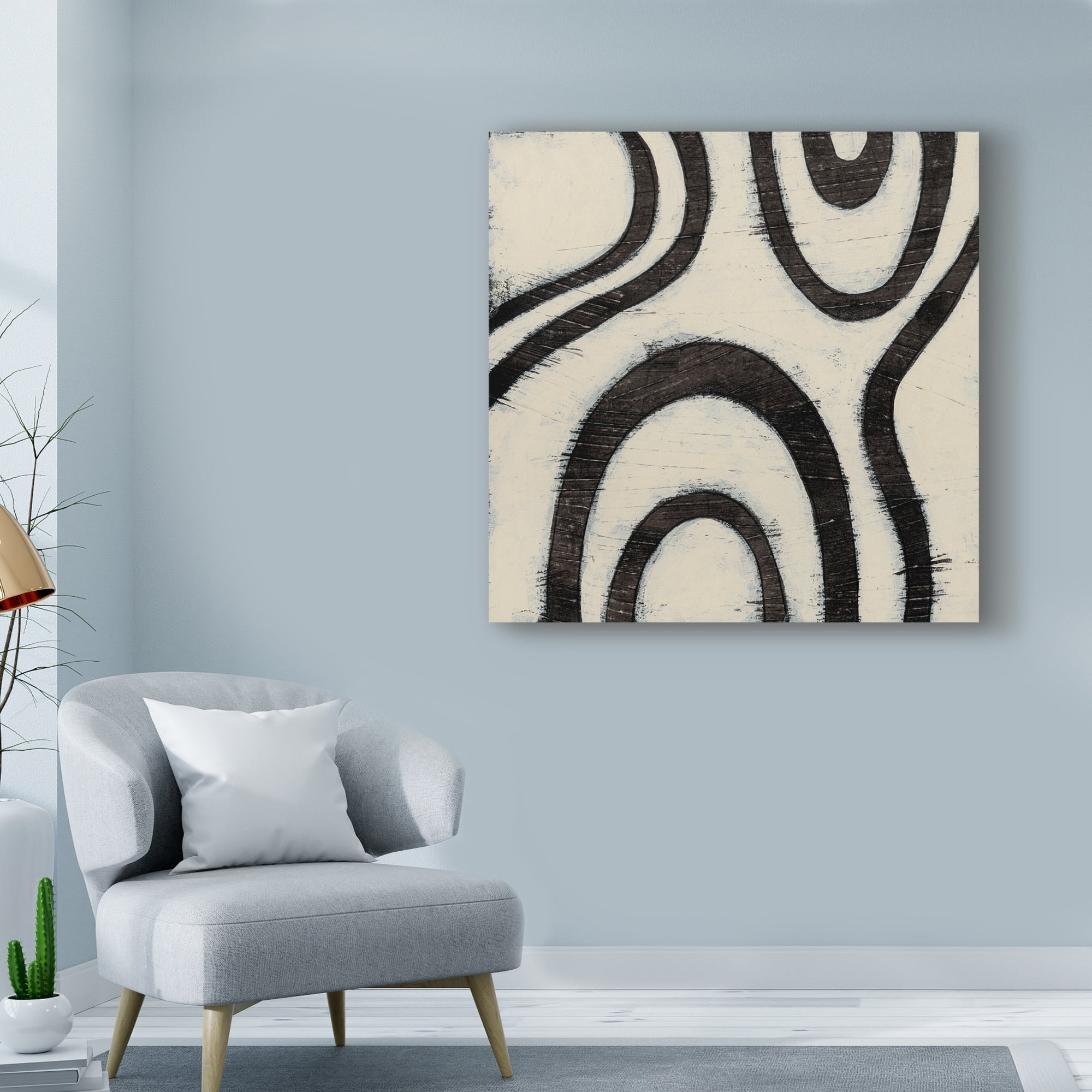 Trademark Fine Art 'Hieroglyph XIII' Canvas Art by June Erica Vess