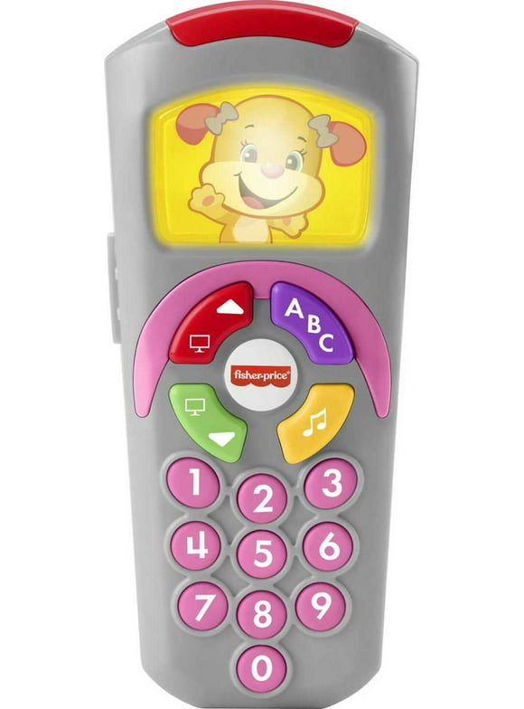 Fisher-Price Laugh & Learn Siss Remote Baby & Toddler Learning Toy with Music & Lights