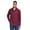 SPORT MAROON, variant on Men's Campus Microfleece Jacket M SPORT VEGAS GOLD